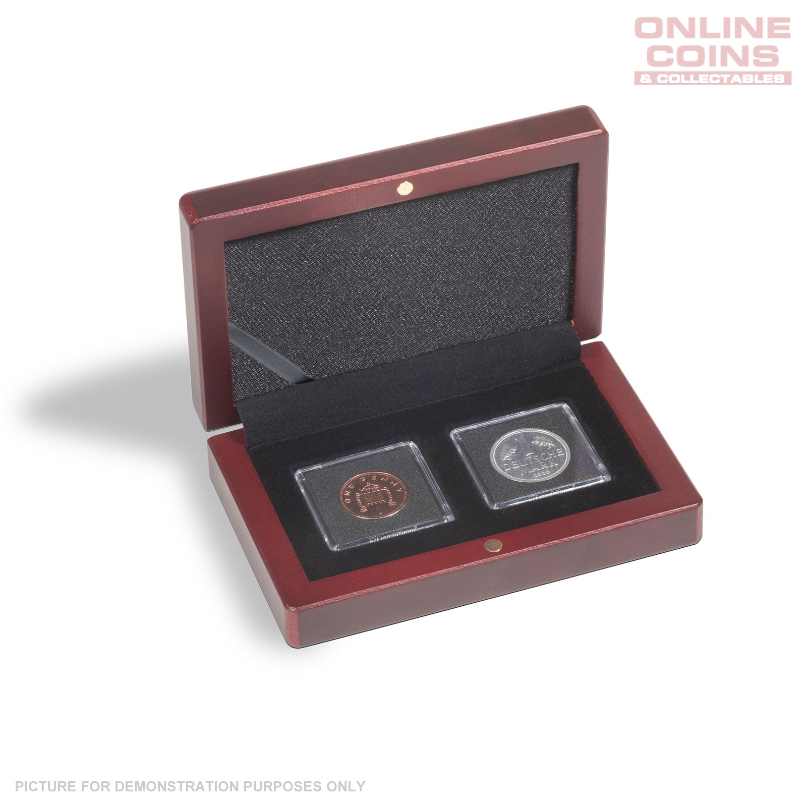 Lighthouse VOLTERRA Coin Case for 2 Quadrum Mini Capsules